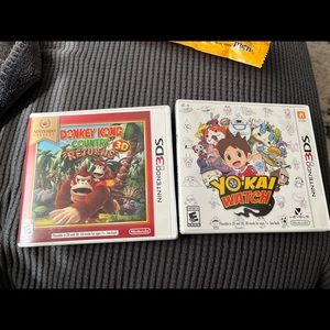 Two 3D Nintendo 3DS Games!